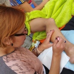 Hennas māksla turpian tapt arī otrā nometnes dienā!