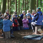 Singing in a circle, from School's Out.